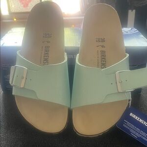 Birkenstock Mint Green Sandals